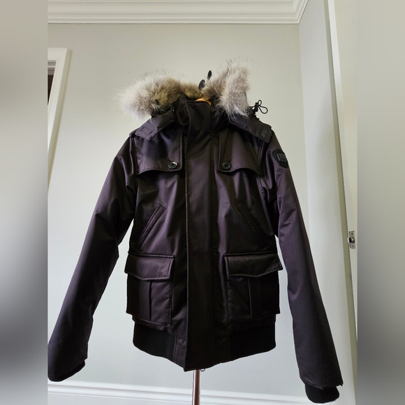 OOKPIK - DOWN FILL WARM BOMBER - Picture 1 of 10